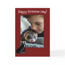 Joyeux Ferretine's Day Ferret Valentine