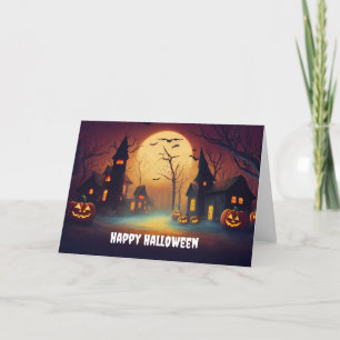 Cartes Pour Fêtes Annuelles joyeux halloween