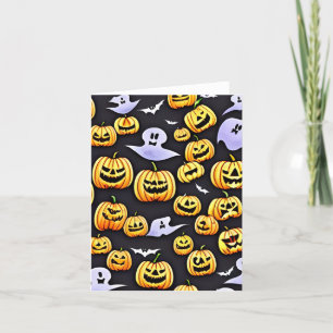 Cartes Pour Fêtes Annuelles Joyeux Halloween !