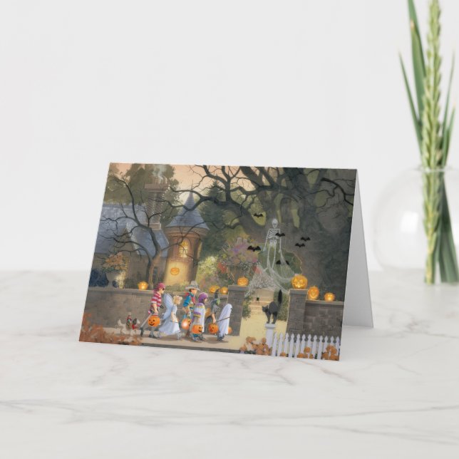 Cartes Pour Fêtes Annuelles joyeux halloween  (Devant)