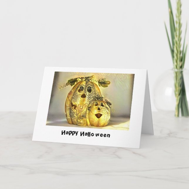 Cartes Pour Fêtes Annuelles Joyeux Halloween (Devant)