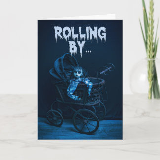 Cartes Pour Fêtes Annuelles Joyeux Halloween à quiconque poupée effrayante dan