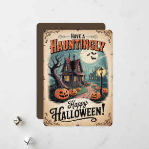 Cartes Pour Fêtes Annuelles "Joyeux Halloween à vous" Quartier