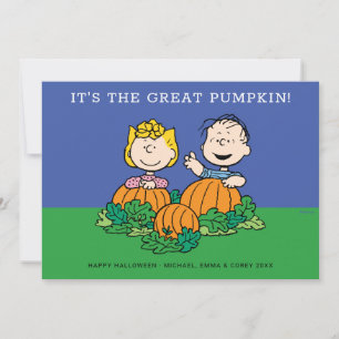 Cartes Pour Fêtes Annuelles Joyeux Halloween   C'est le grand Citrouille