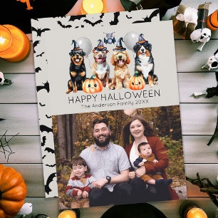 Cartes Pour Fêtes Annuelles Joyeux Halloween en famille