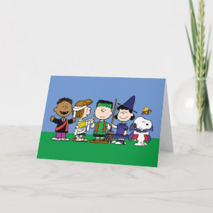 Cartes Pour Fêtes Annuelles Joyeux Halloween   La bande des fantômes