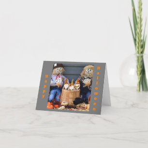 Cartes Pour Fêtes Annuelles Joyeux **Halloween** petit ange