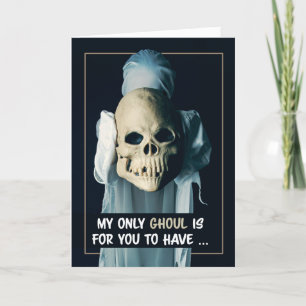 Cartes Pour Fêtes Annuelles Joyeux Halloween pour quiconque humour de goule ef