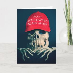 Cartes Pour Fêtes Annuelles Joyeux Halloween Rendre Casquette la peur d'Hallow