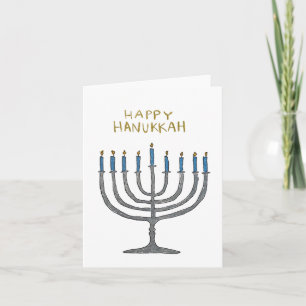 Cartes Pour Fêtes Annuelles Joyeux Hanouka