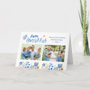 Cartes Pour Fêtes Annuelles Joyeux Hanukkah 2 Photo