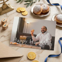 Joyeux Hanukkah Photo de famille Célébration des