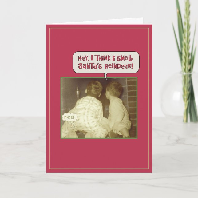 Cartes Pour Fêtes Annuelles Joyeux Holiday Little Brother (Devant)