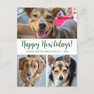 Cartes Pour Fêtes Annuelles Joyeux Howlidays 3 Photo