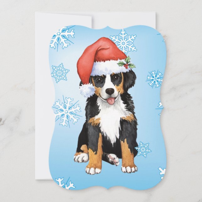 Cartes Pour Fêtes Annuelles Joyeux Howlidays Berner (Devant)