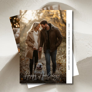 Cartes Pour Fêtes Annuelles Joyeux Howlidays Christmas Photo Funny Dog