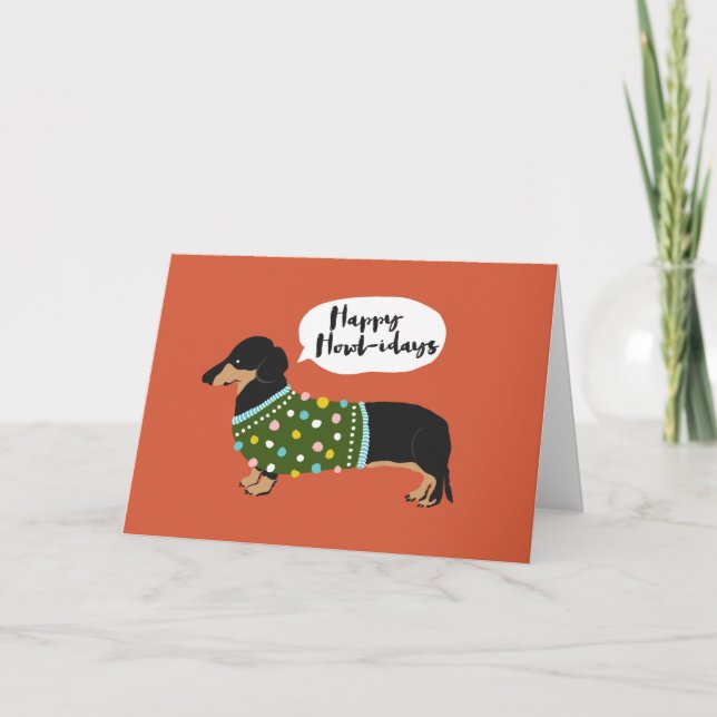 Cartes Pour Fêtes Annuelles Joyeux Hurlements-idées (Devant)