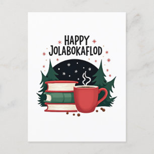 Cartes Pour Fêtes Annuelles Joyeux Jolabokaflod Famille Célébration Cadeau