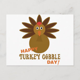 Cartes Pour Fêtes Annuelles Joyeux Jour de la grogne turque Thanksgiving