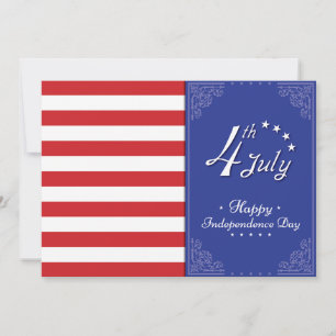 Cartes Pour Fêtes Annuelles Joyeux Jour de l'Indépendance Amérique