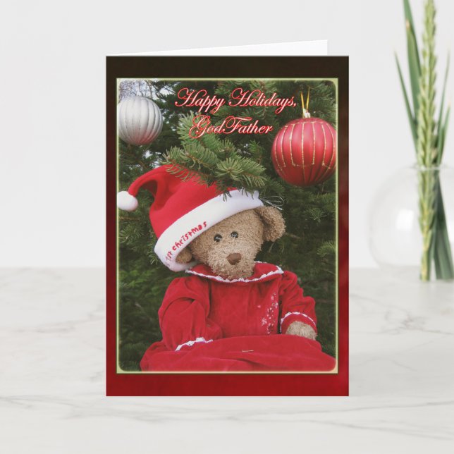 Cartes Pour Fêtes Annuelles Joyeux jour férié, Dieu Père II (Devant)