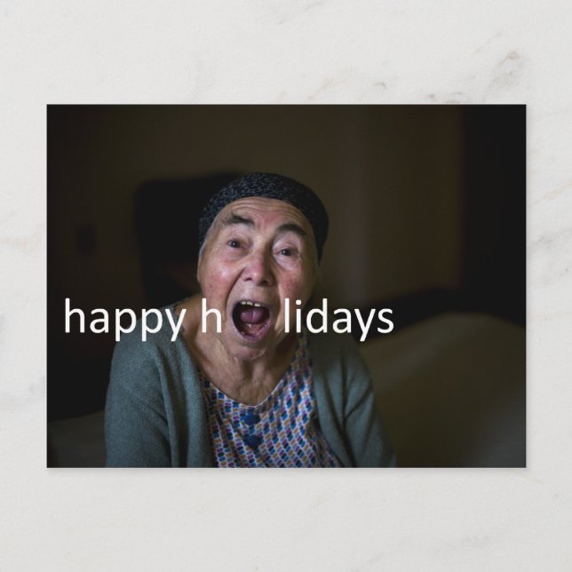 CARTES POUR FÊTES ANNUELLES JOYEUX JOURS FÉRIÉS (Devant)