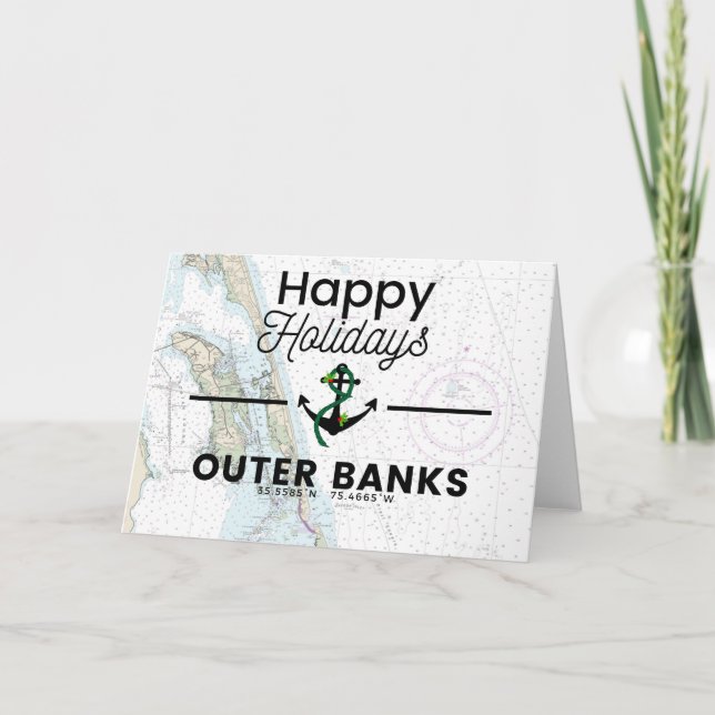 Cartes Pour Fêtes Annuelles Joyeux Jours fériés - Banques extérieures (Devant)