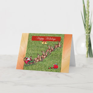 Cartes Pour Fêtes Annuelles Joyeux Joyeux Jardin de jardiner jardin paysage