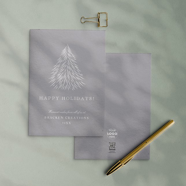 Cartes Pour Fêtes Annuelles Joyeux Joyeux Jours de Noël d'entreprise (Créateur téléchargé)