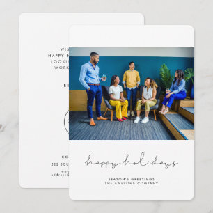 Cartes Pour Fêtes Annuelles Joyeux Joyeux Joyeux Jours Mini photo d'entreprise