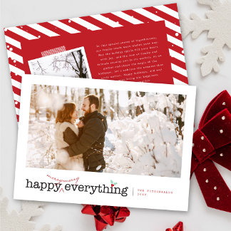 Cartes Pour Fêtes Annuelles Joyeux Joyeux Tout Amusant Holly Mistletoe Photo
