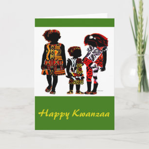 Cartes Pour Fêtes Annuelles Joyeux Kwanzaa