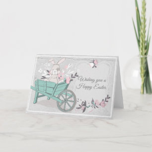 Cartes Pour Fêtes Annuelles Joyeux Lapin de Pâques