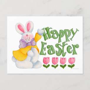 Cartes Pour Fêtes Annuelles Joyeux Lapin de Pâques