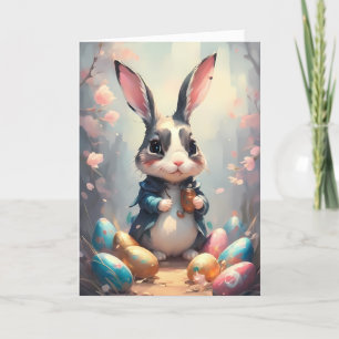 Cartes Pour Fêtes Annuelles Joyeux Lapin de Pâques