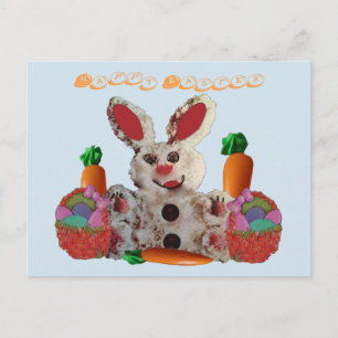 Cartes Pour Fêtes Annuelles Joyeux Lapin de Pâques