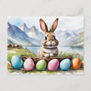 Cartes Pour Fêtes Annuelles Joyeux Lapin de Pâques