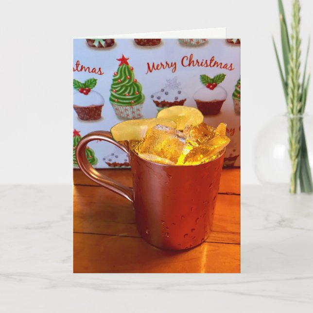 Cartes Pour Fêtes Annuelles Joyeux Muletide ! (Devant)