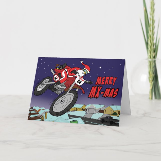 Cartes Pour Fêtes Annuelles Joyeux MX-MAS (Devant)