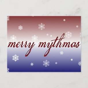 Cartes Pour Fêtes Annuelles Joyeux Mythmas