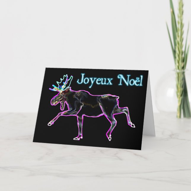 Cartes Pour Fêtes Annuelles Joyeux Noё l - Oie électrique (Devant)