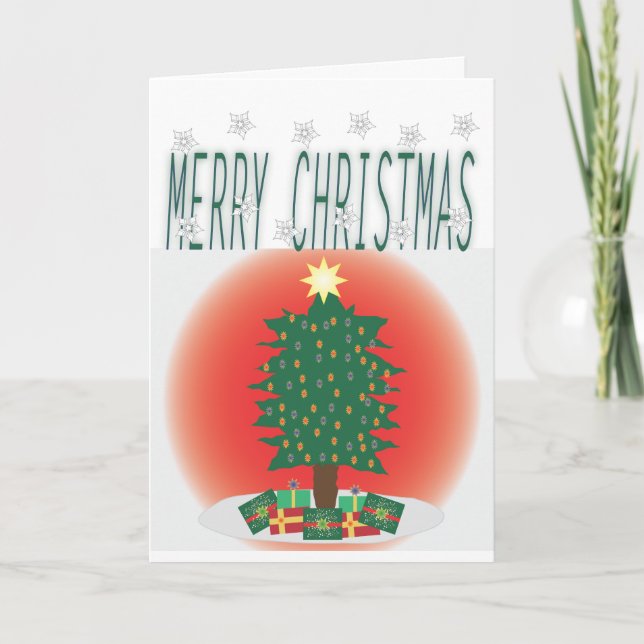 Cartes Pour Fêtes Annuelles Joyeux Noël (Devant)