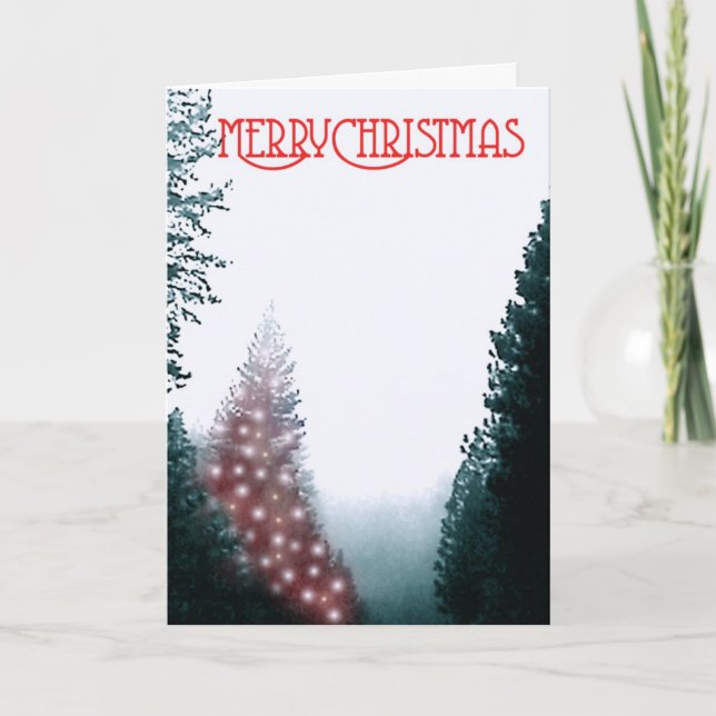 Cartes Pour Fêtes Annuelles Joyeux Noël (Devant)