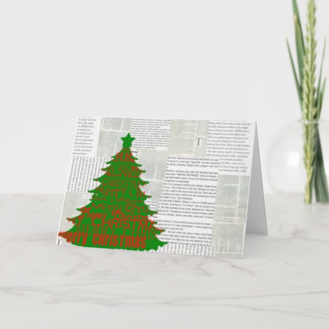 Cartes Pour Fêtes Annuelles Joyeux Noël (Devant)
