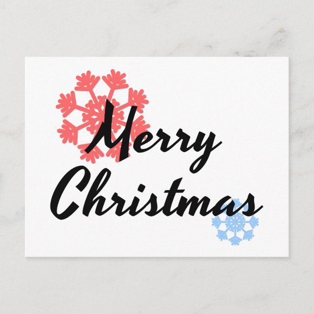 Cartes Pour Fêtes Annuelles Joyeux Noël (Devant)