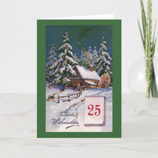 Cartes Pour Fêtes Annuelles "Joyeux Noël" (Devant)