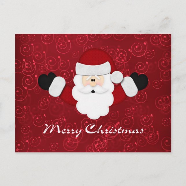 Cartes Pour Fêtes Annuelles Joyeux Noël (Devant)