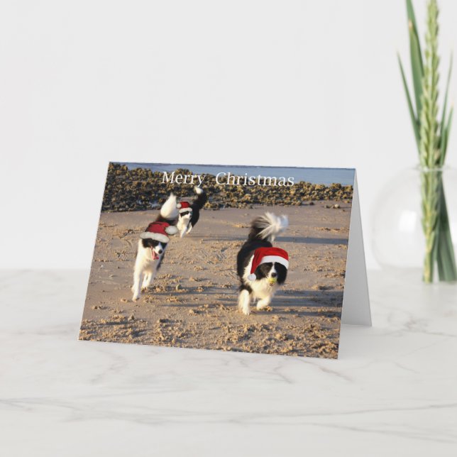 Cartes Pour Fêtes Annuelles Joyeux Noël (Devant)