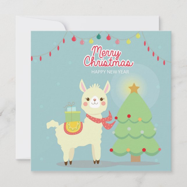 Cartes Pour Fêtes Annuelles Joyeux Noël (Devant)