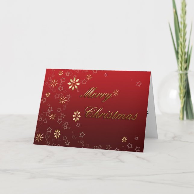Cartes Pour Fêtes Annuelles Joyeux Noël (Devant)